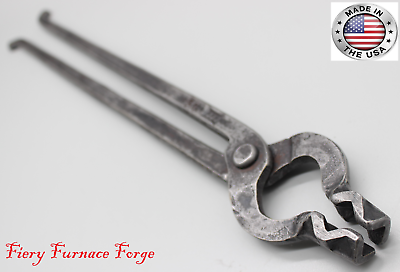 Fff Blacksmith 5/8-inch Bolt Jaw Tongs- Perfect For Rr Spikes