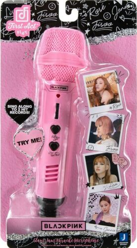 ✅black Pink "karaoke Jazwares First Act Play Microphone Ships 🚀free